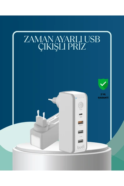 SAYARMARKT 30W Type C Şarj Cihazı Zamanlayıcılı Çok Portlu Tasarım ürün görseli 1