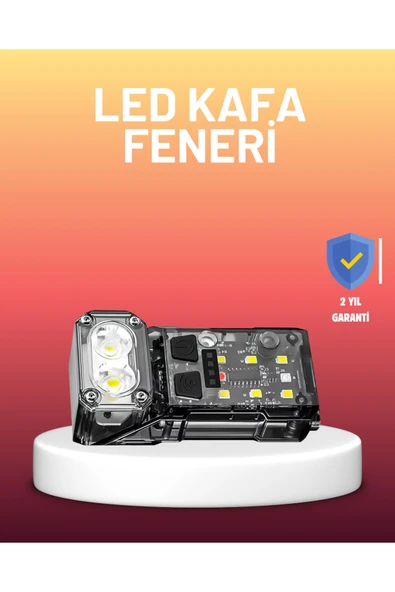 SAYARMARKT 3 Fonksiyonlu LED Far El Feneri Çalışma Lambası Uzun Pil Ömürlü ürün görseli 1