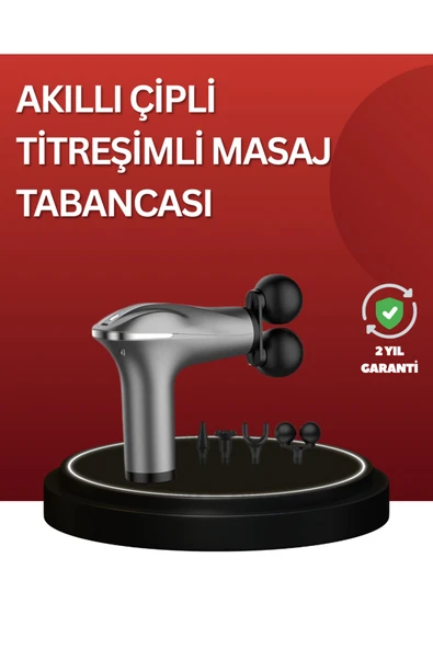 SAYARMARKT Çok Fonksiyonlu 4 Başlıklı Şarjlı Masaj Aleti Rahatlatıcı ürün görseli 1