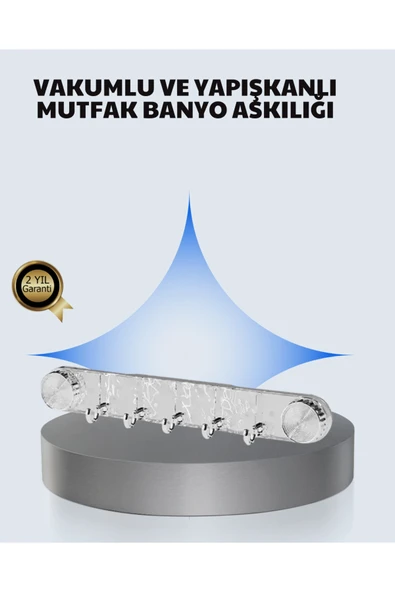 SAYARMARKT Aletsiz Montaj Vakumlu Yapışkanlı Askı Aparatı ürün görseli 1