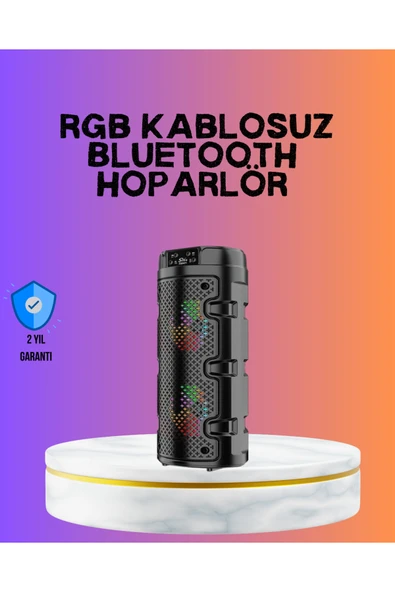 SAYARMARKT Güçlü Bass ve Net Tiz Özellikli Kablosuz Hoparlör ürün görseli 1