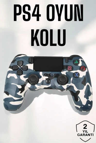 SAYARMARKT PS4 Oyun Kolu Kamuflaj Desenli Joystick ürün görseli 1