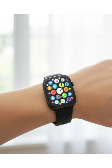 SAYARMARKT Akıllı Saat Yeni Nesil Android ve İOS Uyumlu Titreşim Modlu Alarm Kronometre ürün görseli 1