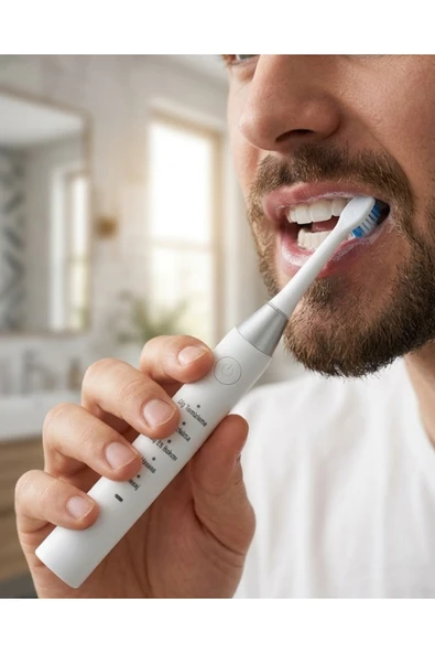 SAYARMARKT Sonic Diş Fırçası Derin Temizlik 21000 Titreşim ve 5 Farklı Mod ürün görseli 1