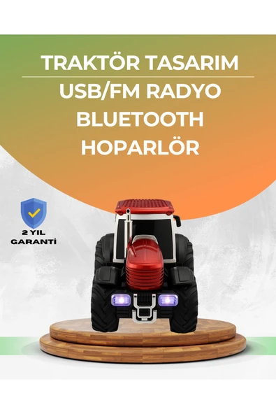 SAYARMARKT Taşınabilir Nostaljik Araç Tasarımlı Bluetooth Hoparlör ürün görseli 1