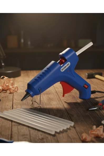 SAYARMARKT 80 W Profesyonel Silikon Tabancası 11 mm Uyumlu 5 Adet Hediye Silikon ürün görseli 1
