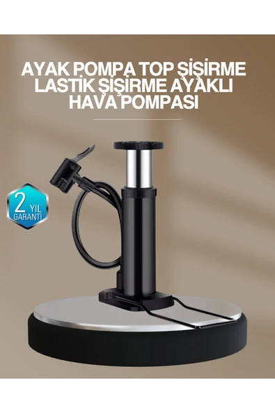 SAYARMARKT Extra Güçlü Ayak Pompası Otomobil Motosiklet Bisiklet Uyumlu ürün görseli 1