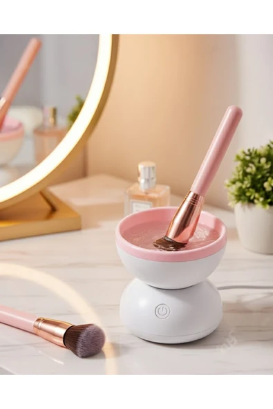 SAYARMARKT USB Çalışan Otomatik Kozmetik Fırça Temizleme Makinesi ürün görseli 1