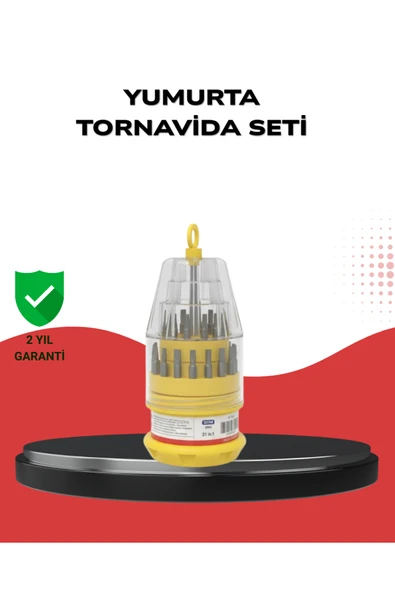 SAYARMARKT Kompakt Tornavida Seti Elektronik Cihaz Tamiri İçin ürün görseli 1