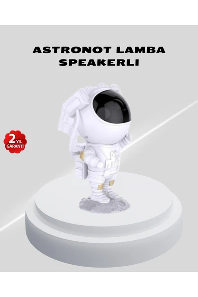 SAYARMARKT Astronot Yıldız Projeksiyon Lambası 8 Efektli Uzaktan Kumandalı Gece Işığı ürün görseli 1