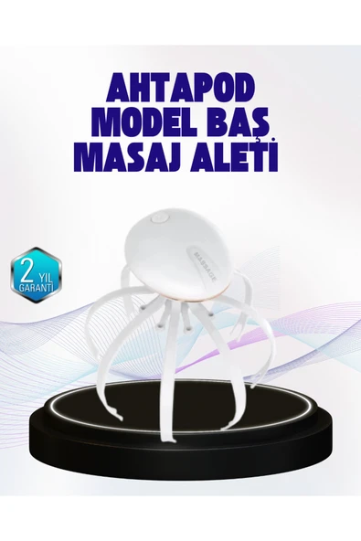 SAYARMARKT Taşınabilir Elektrikli Kafa Masaj Cihazı Sessiz Motor ve Ergonomik Tasarım ürün görseli 1