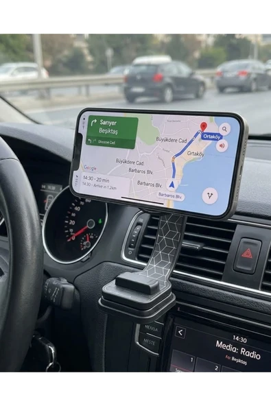 SAYARMARKT Dashboard Manyetik Telefon Tutucu Ayarlanabilir Telefon Standı ürün görseli 1