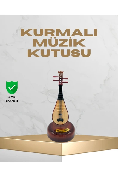 SAYARMARKT Ud Sembolü Müzik Kutusu Estetik Tasarım Melodi Destekli ürün görseli 1