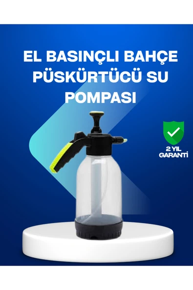 SAYARMARKT Basınçlı Manuel Köpük Pompası 2L Ayarlanabilir Sprey Başlıklı Temizlik ürün görseli 1