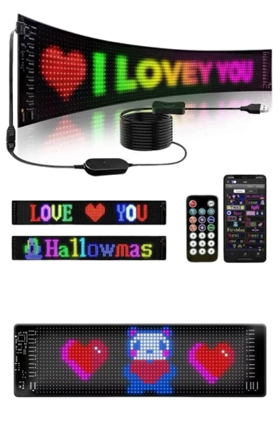 SAYARMARKT Telefonla Yönetilen Matrik LED Ekran ürün görseli 1