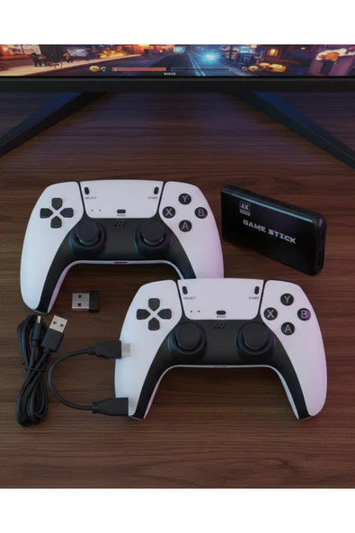 SAYARMARKT Retro Atari ve Konsol Oyunları Destekli 4K Game Stick ürün görseli 1