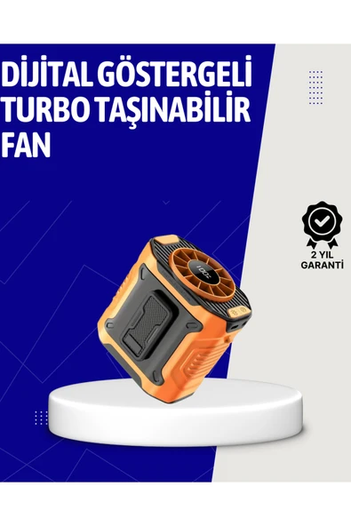 SAYARMARKT 5000mAh Şarjlı Soğutma Fanı Taşınabilir ürün görseli 1