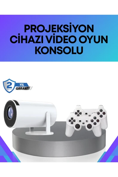 SAYARMARKT Oyun Konsolu Uyumlu Kablosuz Projeksiyon Cihazı Ev Sinema Deneyimi ürün görseli 1