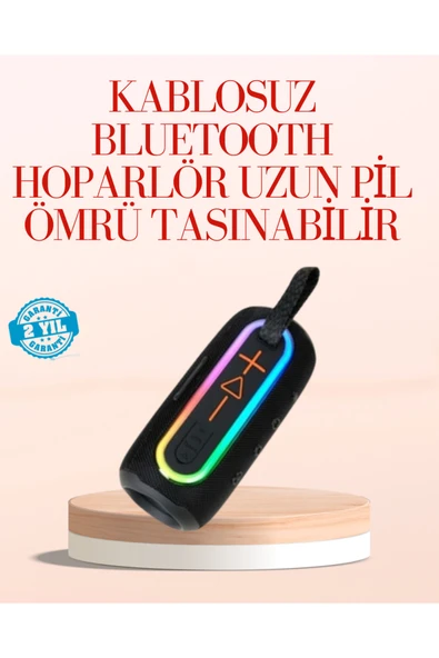 SAYARMARKT Taşınabilir Bluetooth Hoparlör Kırmızı IP67 Su Geçirmez ürün görseli 1