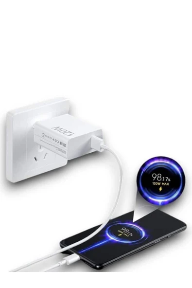 SAYARMARKT Kesintisiz Şarj İle 120W Hızlı Şarj Aleti ve Kablosu ürün görseli 1