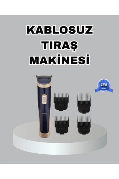 SAYARMARKT Çelik Bıçaklı Unisex Şarjlı Tıraş Makinesi – Sessiz Motor, Kablosuz ve Ayarlanabilir ürün görseli 1