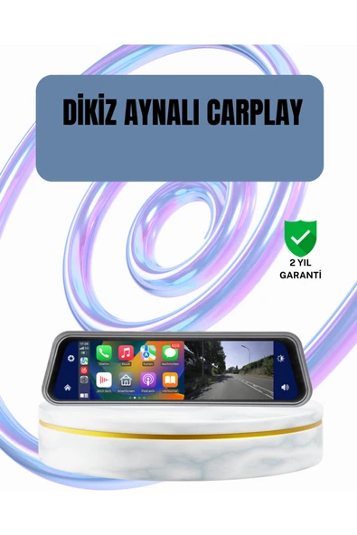 SAYARMARKT Ön Arka Kameralı Dokunmatik Dikiz Aynası 170° Geniş Açı ürün görseli 1