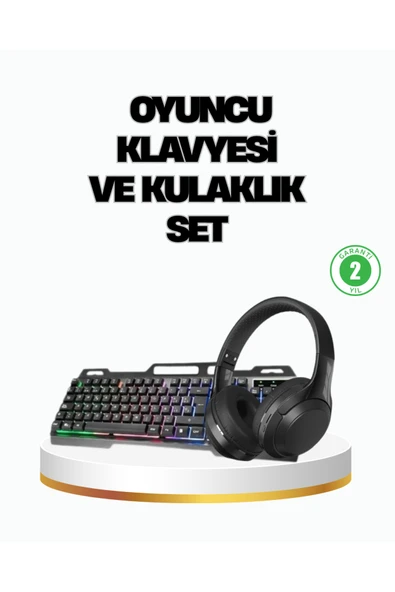 SAYARMARKT HN01 KULAKLIK + PG-8018 OYUNCU KLAVYESİ SET ürün görseli 1