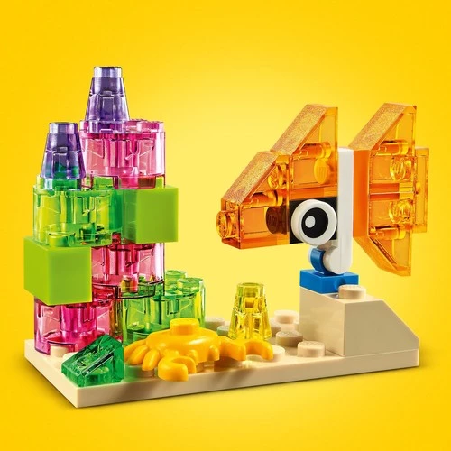 Lego Classic 11013 Creative Transparent Bricks - Resim 9
