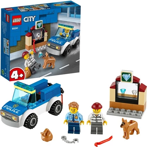 LEGO City 60241 Police Dog Unit ürün görseli 1