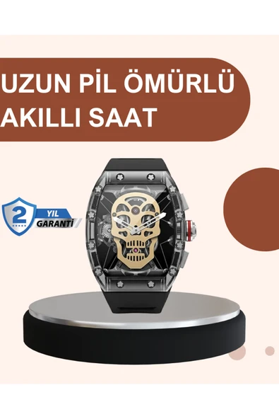 SAYARMARKT Uzun Pil Ömürlü Akıllı Saat Günlük ve Spor Kullanım ürün görseli 1