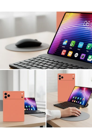 SAYARMARKT Tablet Bilgisayar İçin Klavyeli Kılıf | Stylus ve Cam Hediyeli ürün görseli 1