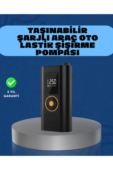 SAYARMARKT Otomatik Duran Dijital Hava Pompası Kompakt ve Taşınabilir Tasarım ürün görseli 1