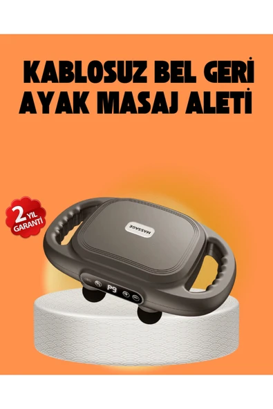 SAYARMARKT Şarjlı 6 Başlıklı Masaj Tabancası 2000 mAh Sessiz Güçlü Motor ürün görseli 1