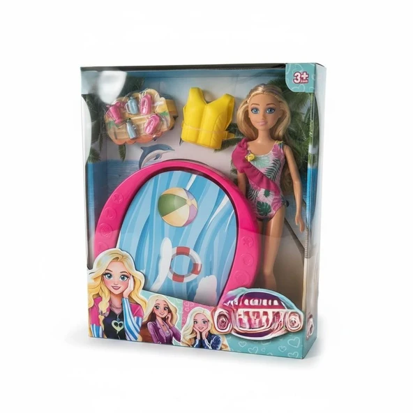 SH40813 11,5" YÜZÜCÜ BEBEK SETİ ürün görseli 1