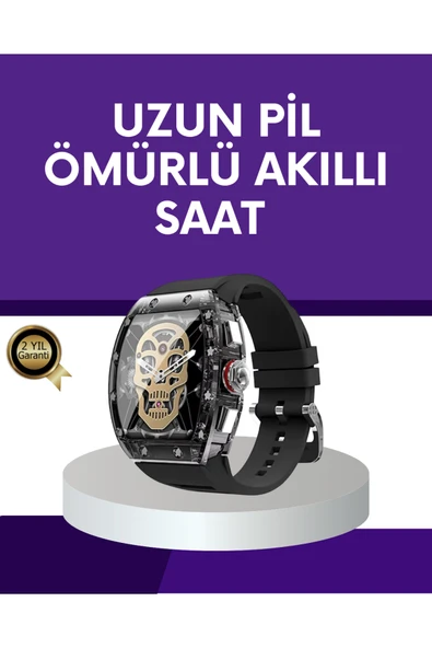 SAYARMARKT GPS ve NFC Özellikli Akıllı Saat iOS Android Uyumlu ürün görseli 1