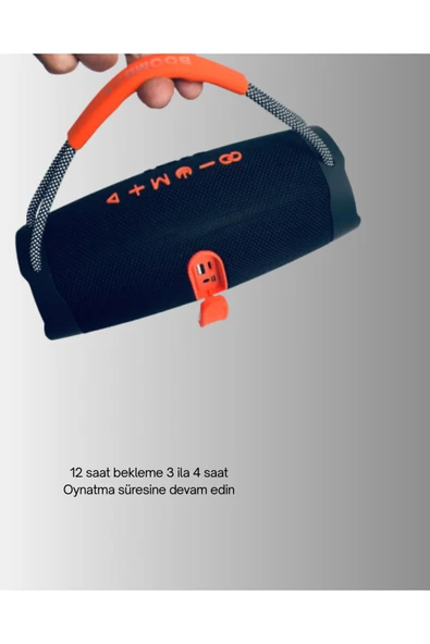 SAYARMARKT BOMBOX 3 PRO SİYAH - Resim 4