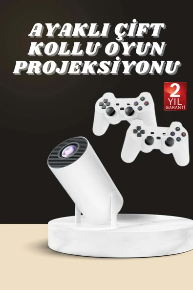 SAYARMARKT Android iOS Uyumlu Hediye Projektör - Resim 3