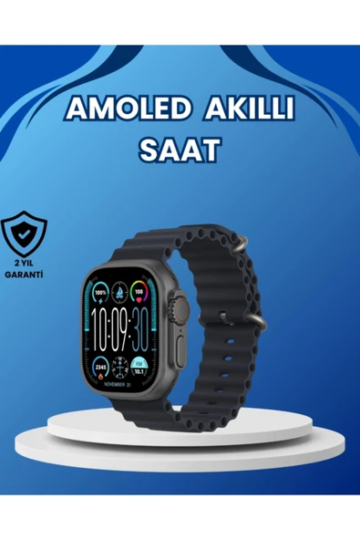 SAYARMARKT AMOLED Ultra Akıllı Saat 15 Gün Batarya Güçlü Ekran ürün görseli 1