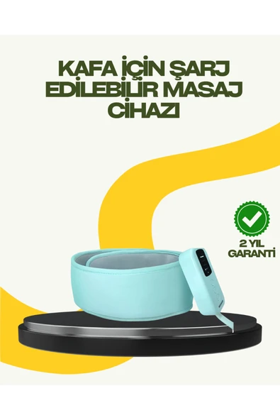 SAYARMARKT Isıtmalı Baş Masaj Aleti Rahatlatıcı ve Stres Giderici Tasarım ürün görseli 1