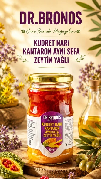Dr. Bronos - Kudret Narı 300 Gr (Aynı Sefa & Kantaron & Zeytinyağı) ürün görseli 1