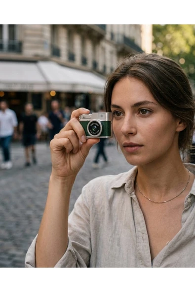 SAYARMARKT Ultra Kompakt Mini Fotoğraf Makinesi 4K HD Video Selfie Kamerası ürün görseli 1