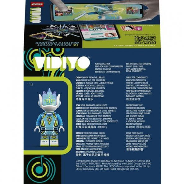 LEGO Vidiyo 43104 Alien DJ BeatBox - Resim 4