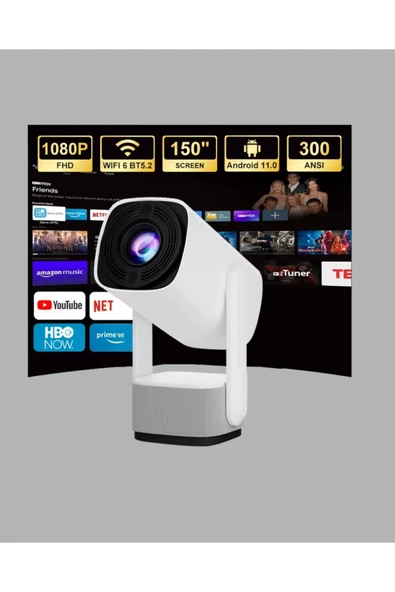 SAYARMARKT Trendlia Taşınabilir HD Projeksiyon - Canlı Renkler & Yüksek Çözünürlüklü Sinema Keyfi ürün görseli 1