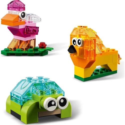 Lego Classic 11013 Creative Transparent Bricks - Resim 5