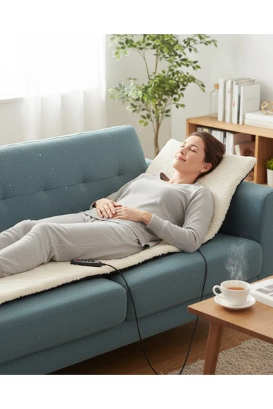 SAYARMARKT Vücut Masaj Matı Isı Terapili ve Çok Bölgeli Masaj ürün görseli 1