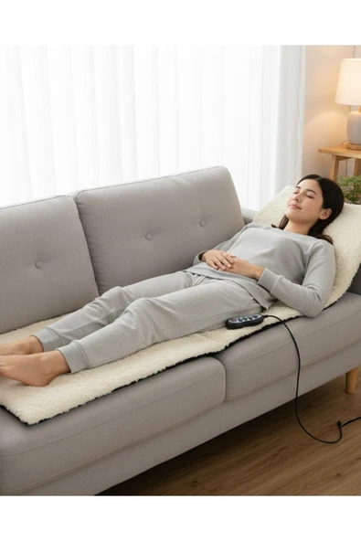 SAYARMARKT Full Body Masaj Minderi Isı ve Titreşim Destekli ürün görseli 1