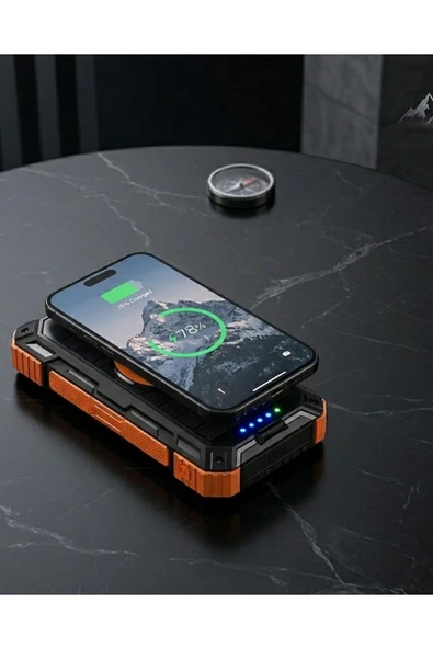 SAYARMARKT GÜNEŞ ENERJİLİ 20.000 POWERBANK ürün görseli 1