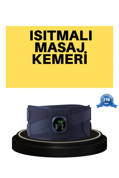 SAYARMARKT Isıtmalı Masajlı Bel Destek Kemeri Ev Tipi Kullanım ürün görseli 1
