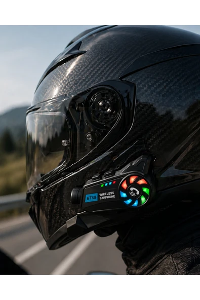 SAYARMARKT Kask Kamerası Bluetooth Bağlantılı 1080P Kayıt ve Akıllı Kontrol Sistemi ürün görseli 1