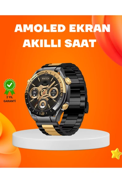 SAYARMARKT Amoled Akıllı Saat IP67 Su Geçirmez 3 Bileklikli Sağlık Takipli ürün görseli 1